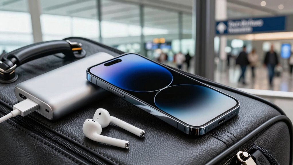 secure your phone while traveling