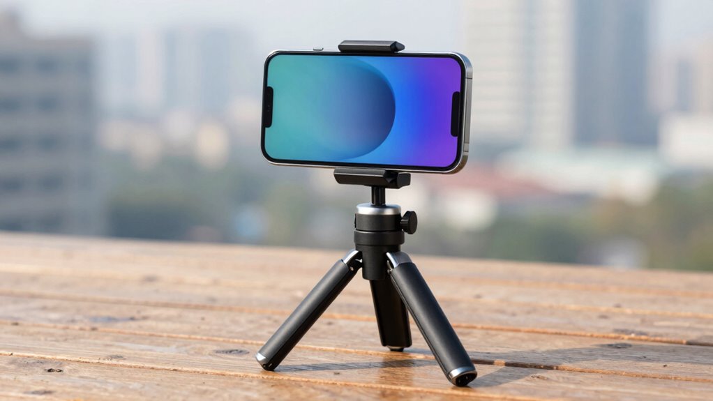 stable portable smartphone tripod