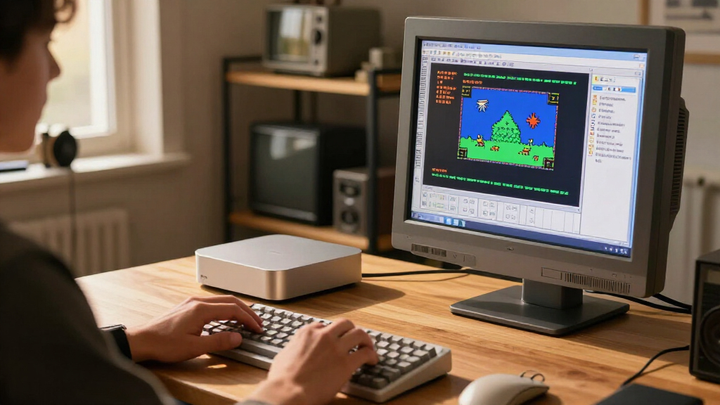 Pentium II At 600Mhz With Voodoo 3 Emulated On 86Box With M6 Mac Mini